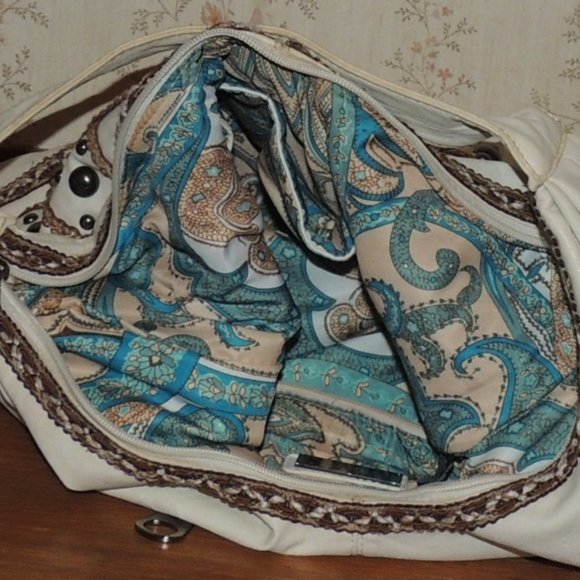 exsquisite puse by mms white colorfull inside and out - Picture 3 of 5